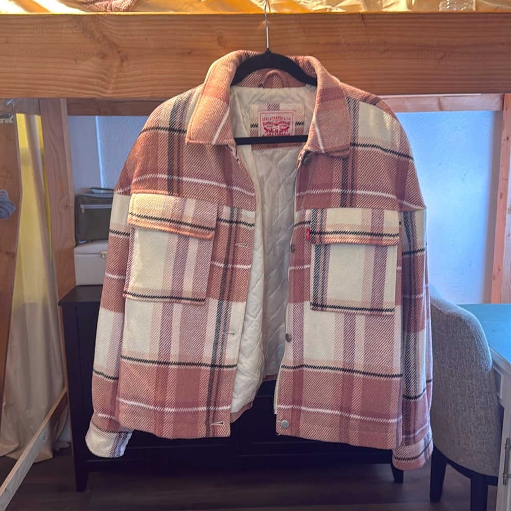 Levi plaid jacket